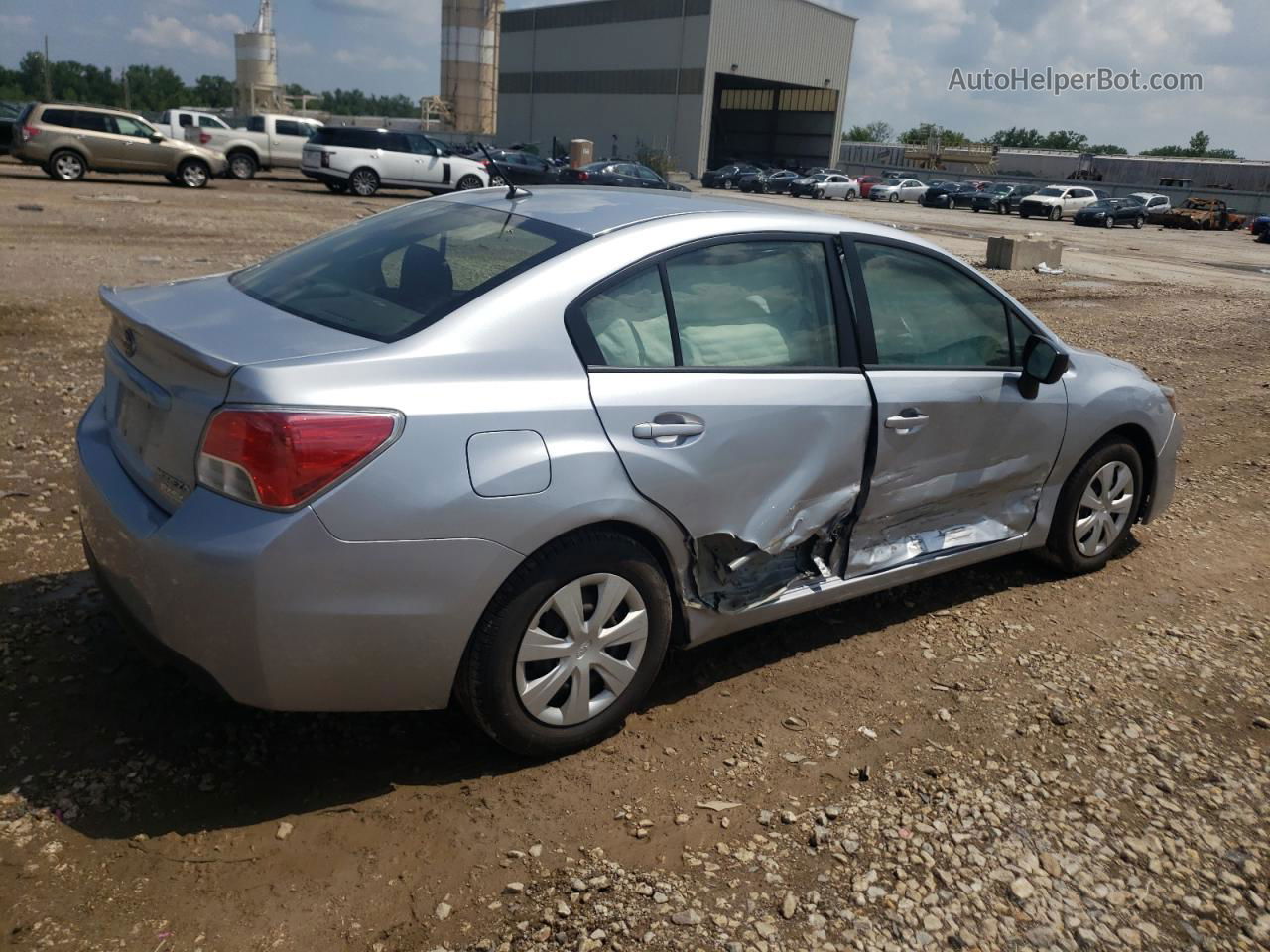 2016 Subaru Impreza  Silver vin: JF1GJAA66GH010585