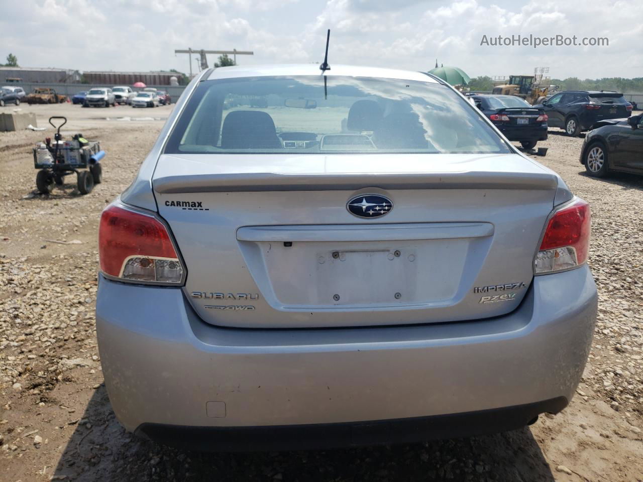 2016 Subaru Impreza  Silver vin: JF1GJAA66GH010585