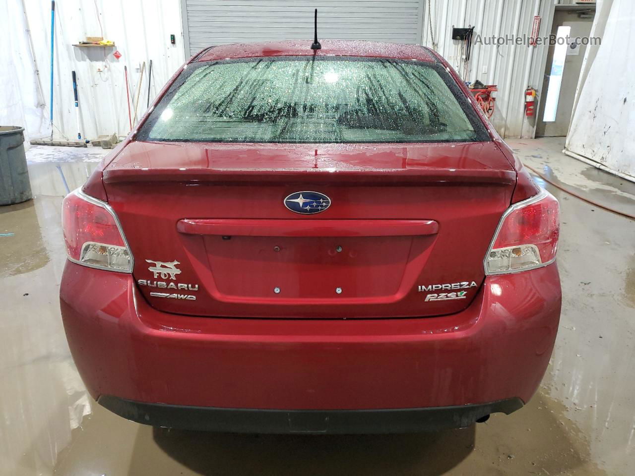 2016 Subaru Impreza  Red vin: JF1GJAA66GH022803