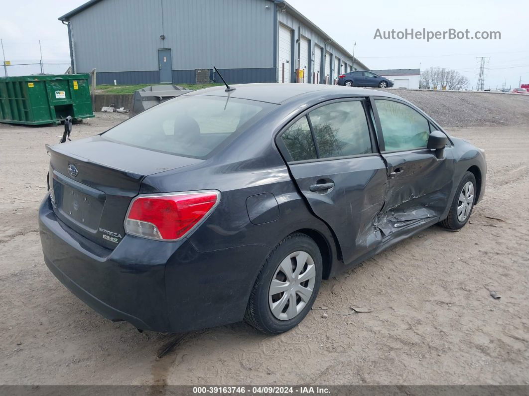 2016 Subaru Impreza 2.0i Gray vin: JF1GJAA67GH007291