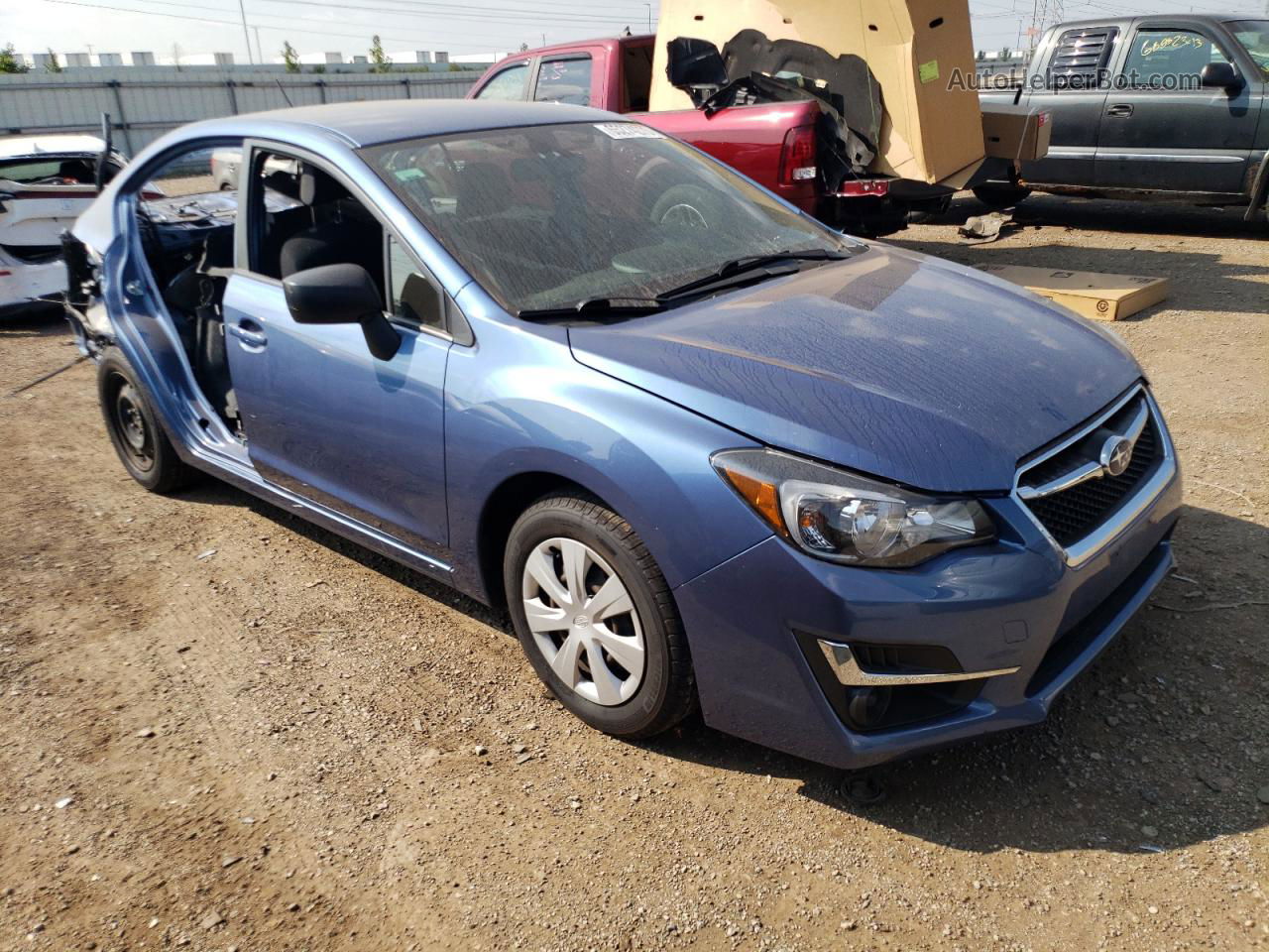 2016 Subaru Impreza  Blue vin: JF1GJAA67GH014242