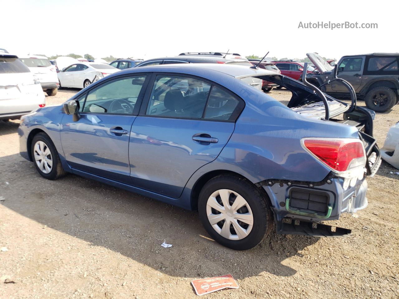 2016 Subaru Impreza  Blue vin: JF1GJAA67GH014242