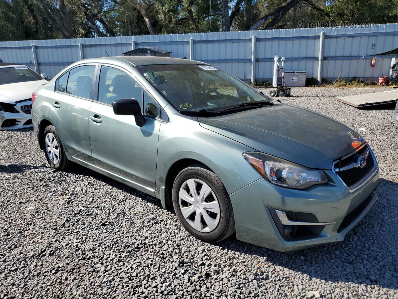 2016 Subaru Impreza  Green vin: JF1GJAA67GH019361