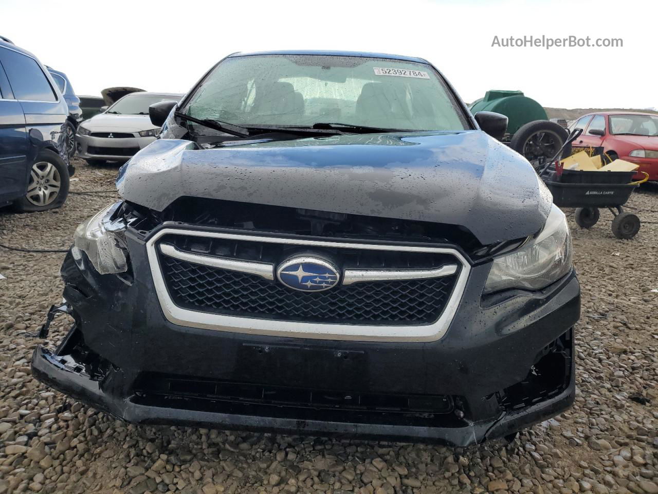 2016 Subaru Impreza  Black vin: JF1GJAA67GH023619