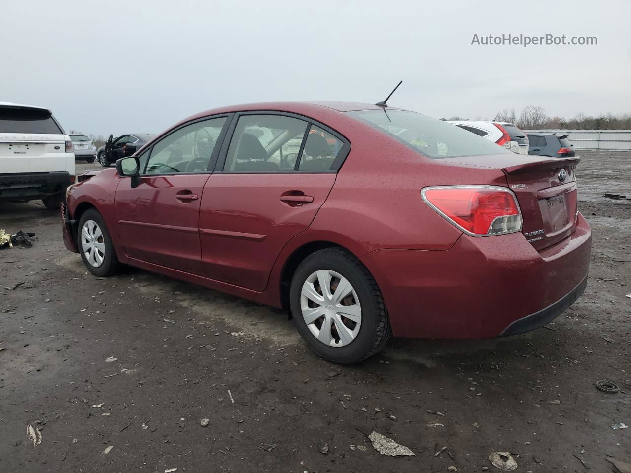 2016 Subaru Impreza  Red vin: JF1GJAA67GH023622