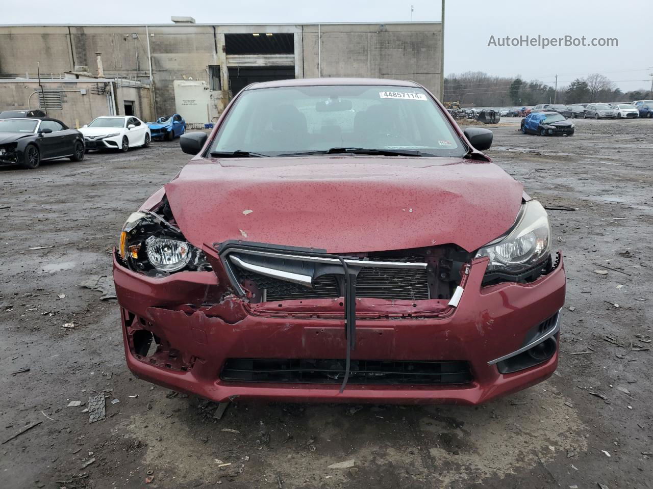 2016 Subaru Impreza  Red vin: JF1GJAA67GH023622