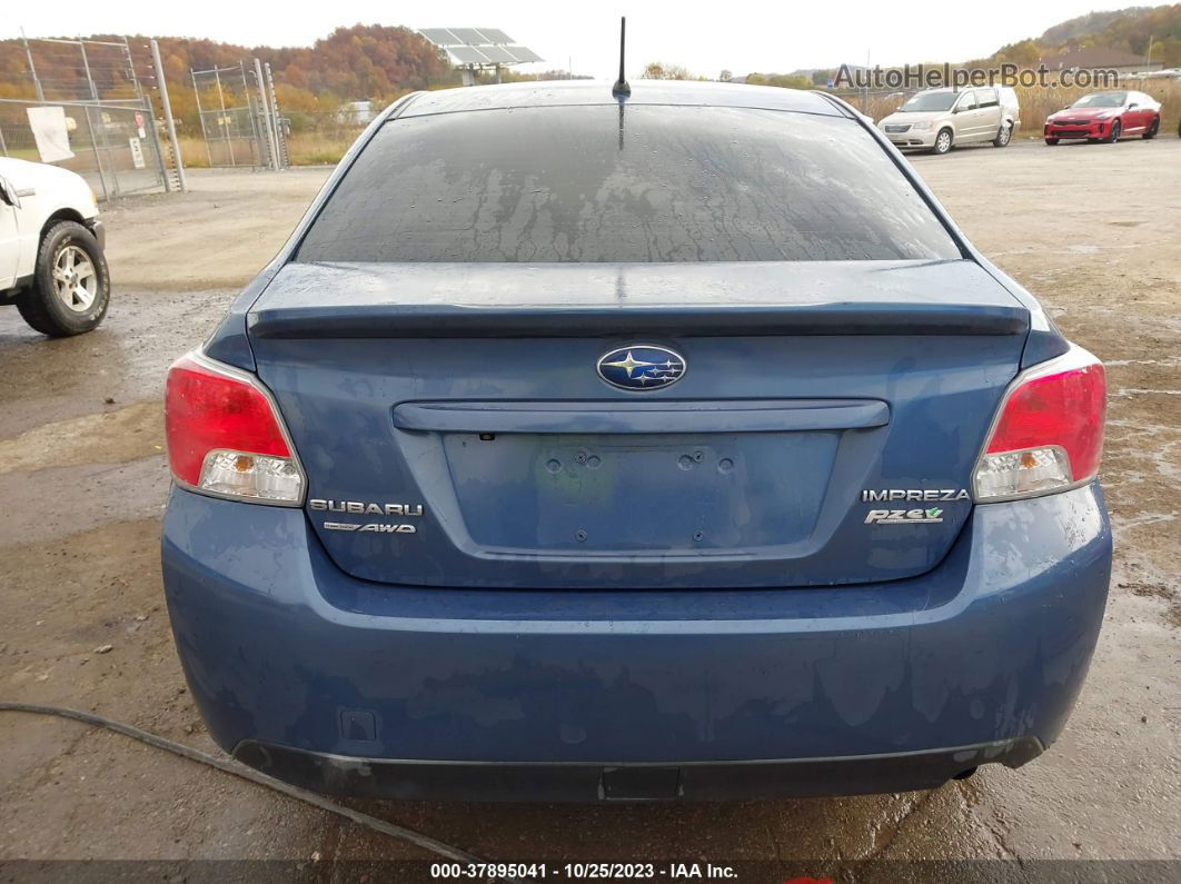 2016 Subaru Impreza 2.0i Синий vin: JF1GJAA68GH008157