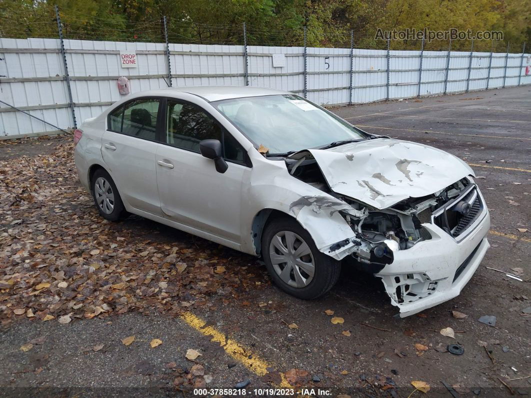 2016 Subaru Impreza 2.0i White vin: JF1GJAA68GH020860