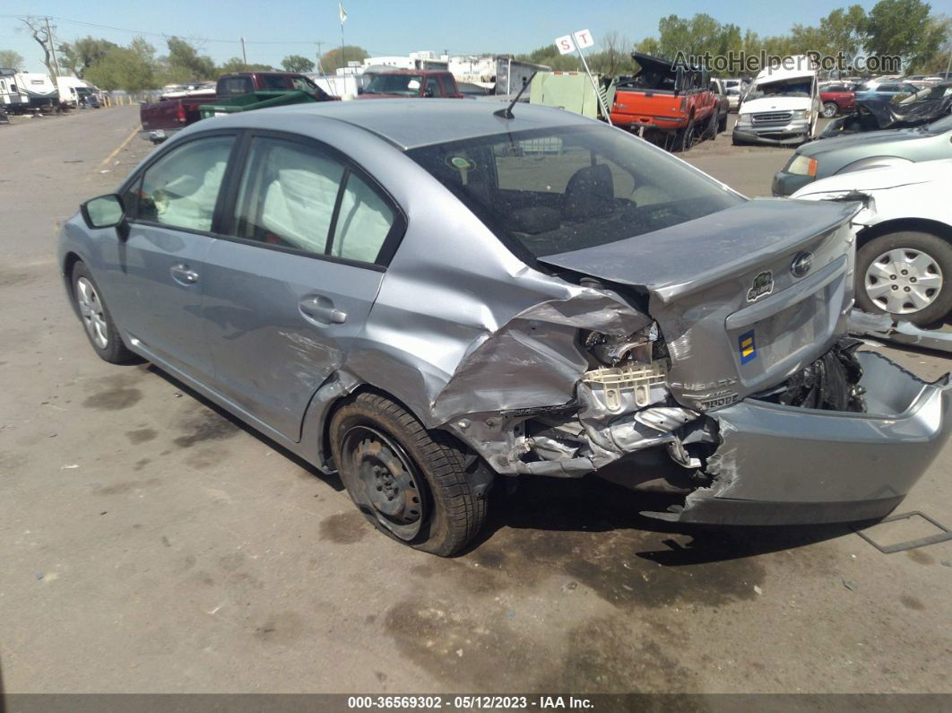 2016 Subaru Impreza Sedan   Silver vin: JF1GJAA68GH023614