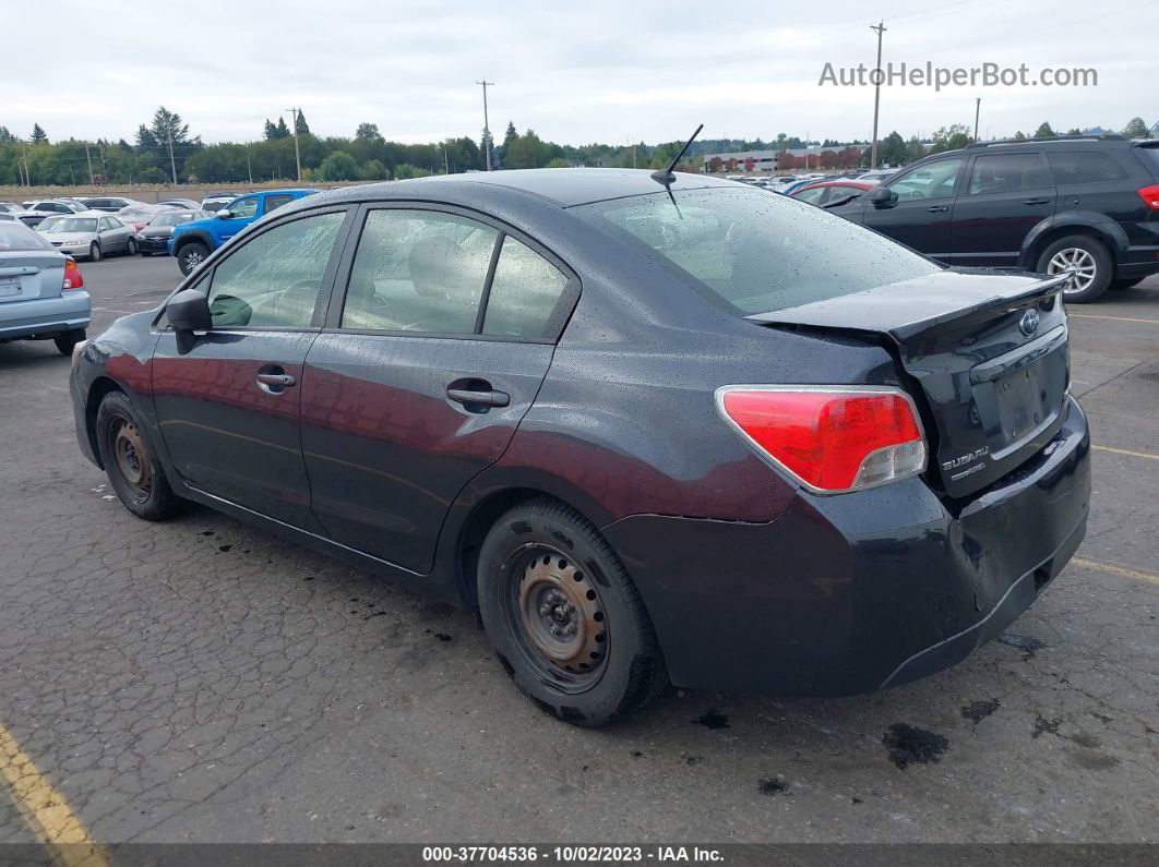 2016 Subaru Impreza Sedan   Черный vin: JF1GJAA69GG010019