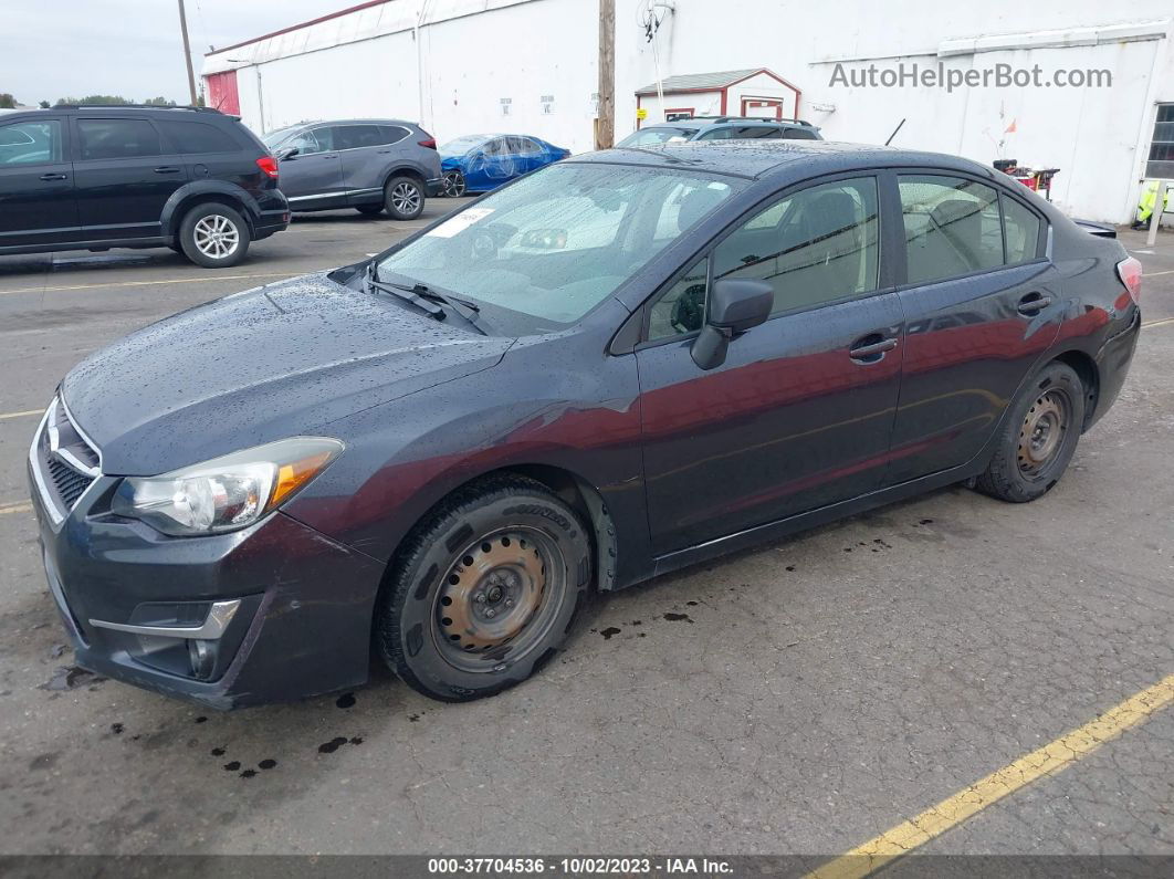 2016 Subaru Impreza Sedan   Black vin: JF1GJAA69GG010019