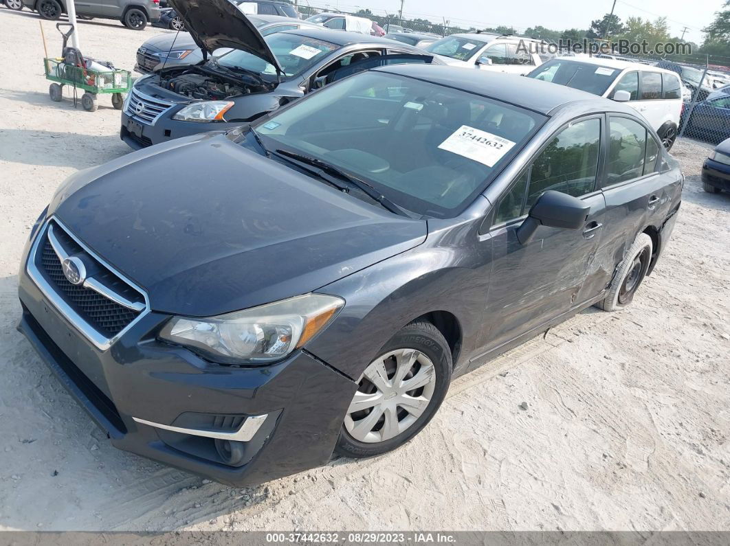 2016 Subaru Impreza Sedan   Black vin: JF1GJAA69GH008295