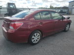 2016 Subaru Impreza  Burgundy vin: JF1GJAA69GH016672