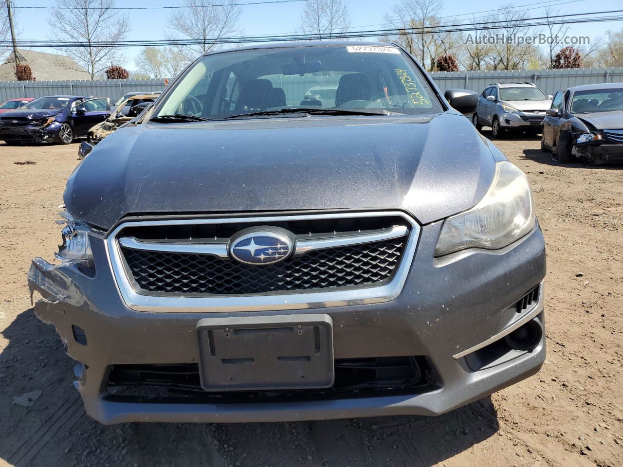 2016 Subaru Impreza  Charcoal vin: JF1GJAA69GH020611