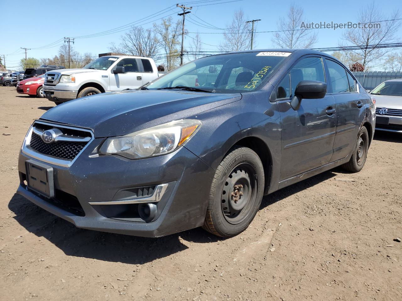 2016 Subaru Impreza  Charcoal vin: JF1GJAA69GH020611