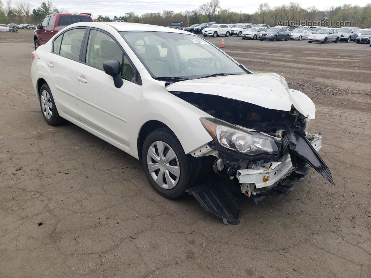 2016 Subaru Impreza  White vin: JF1GJAA6XGG006321