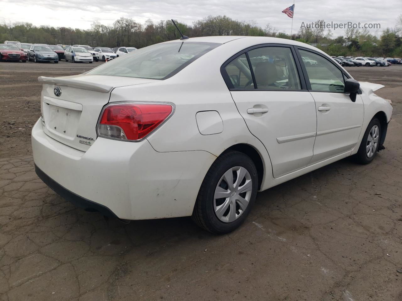 2016 Subaru Impreza  White vin: JF1GJAA6XGG006321