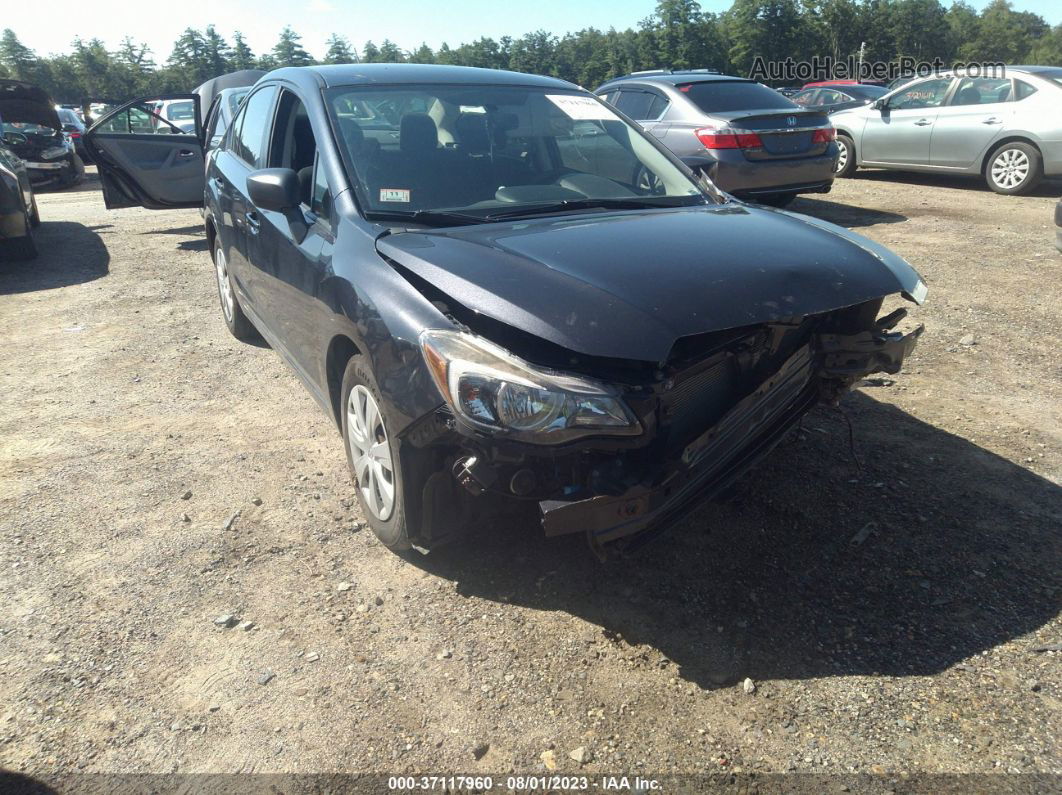 2016 Subaru Impreza Sedan   Gray vin: JF1GJAA6XGH004417