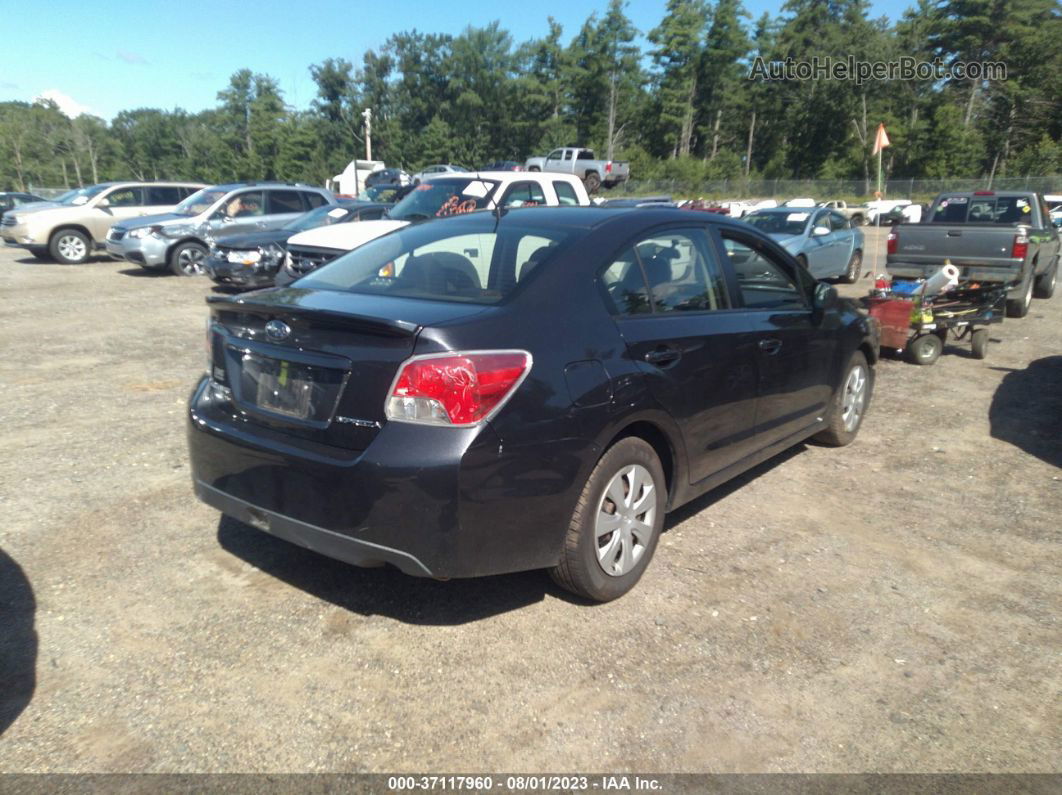 2016 Subaru Impreza Sedan   Gray vin: JF1GJAA6XGH004417