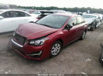 2016 Subaru Impreza Sedan   Maroon vin: JF1GJAA6XGH008290