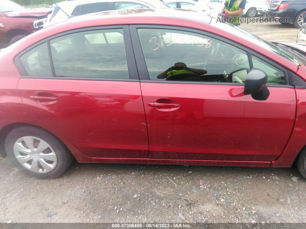 2016 Subaru Impreza Sedan   Maroon vin: JF1GJAA6XGH008290