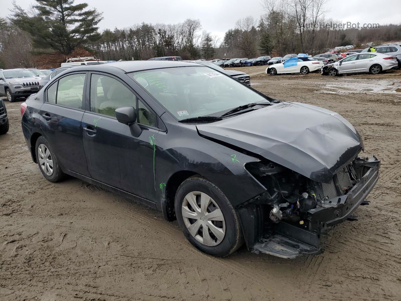 2016 Subaru Impreza  Black vin: JF1GJAA6XGH009035