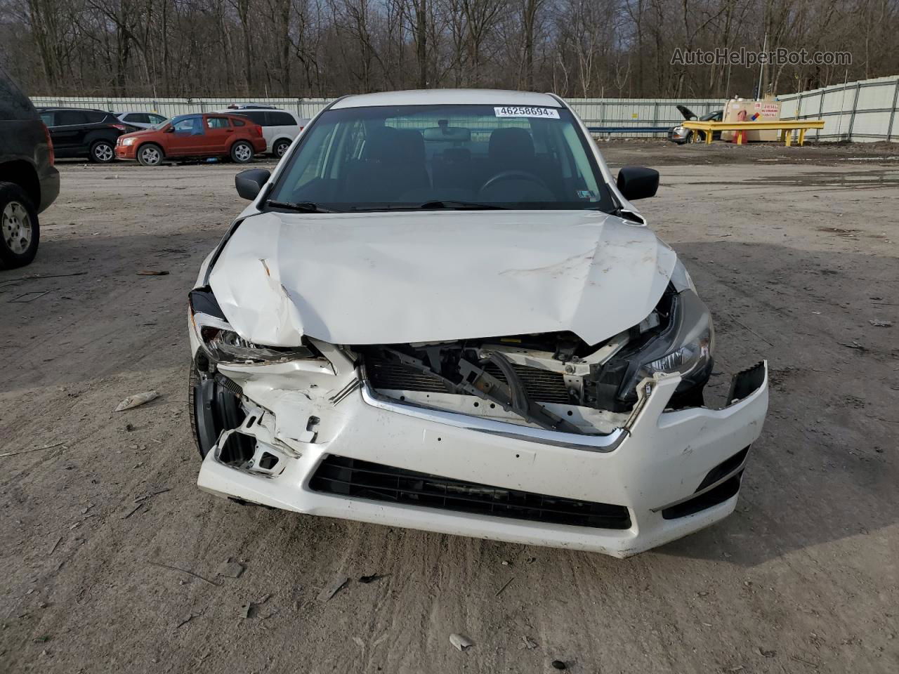 2016 Subaru Impreza  White vin: JF1GJAA6XGH011268