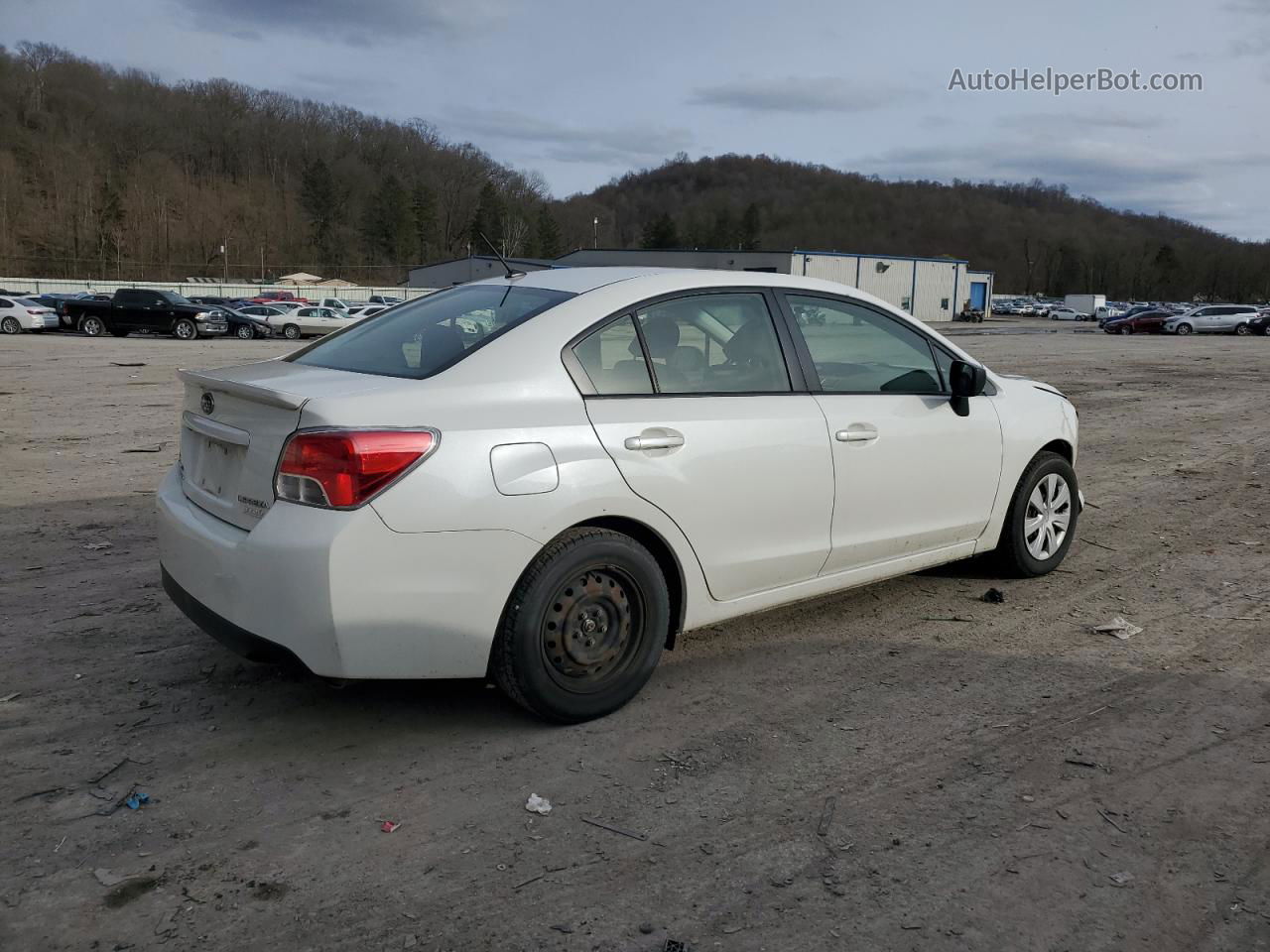 2016 Subaru Impreza  White vin: JF1GJAA6XGH011268