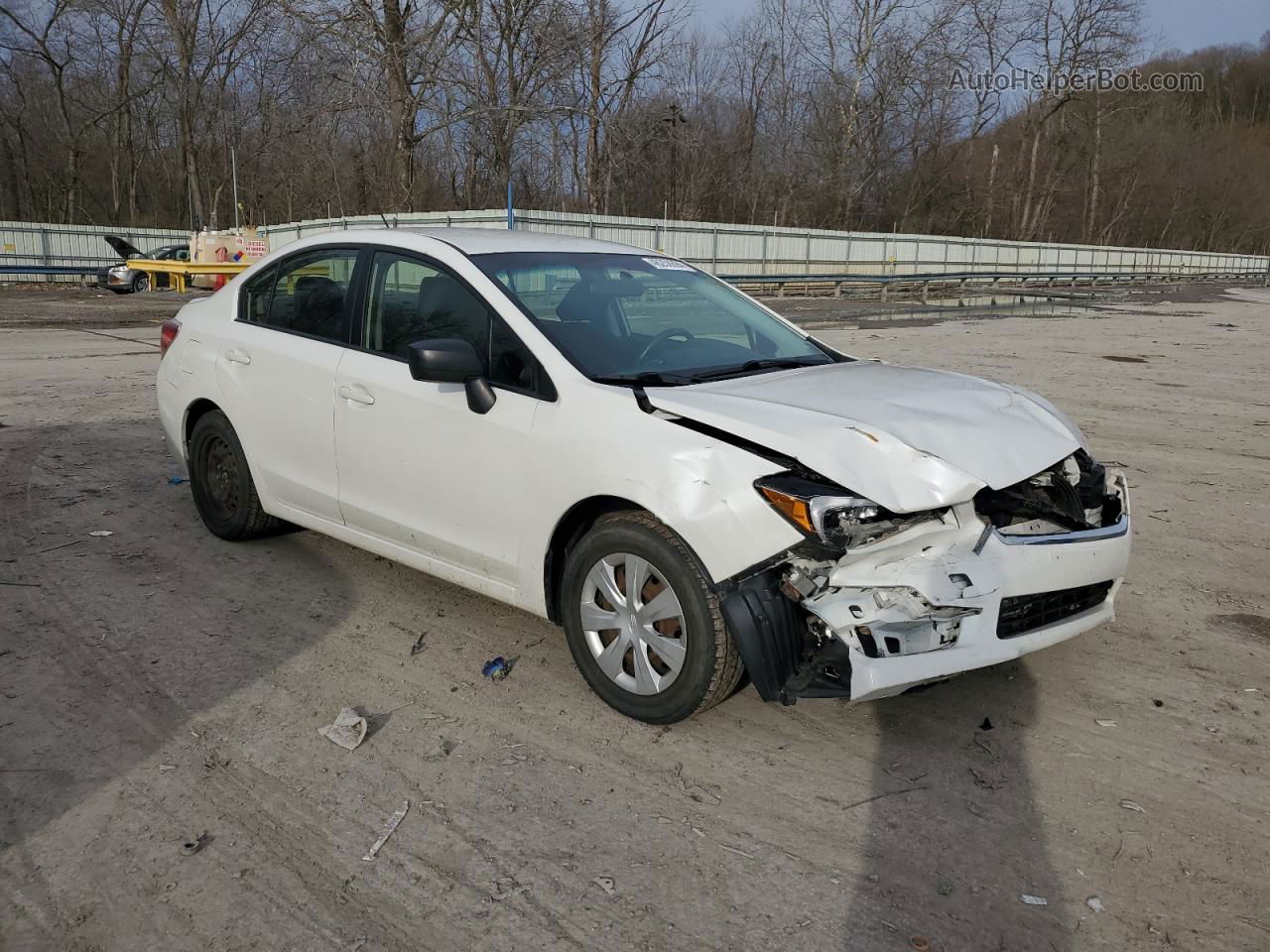 2016 Subaru Impreza  White vin: JF1GJAA6XGH011268