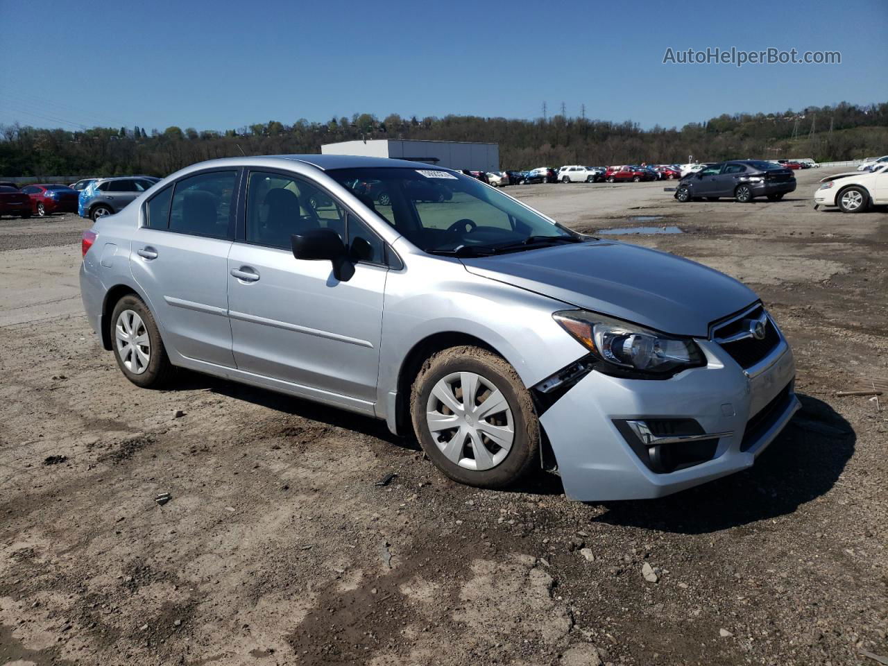 2016 Subaru Impreza  Серебряный vin: JF1GJAA6XGH012050