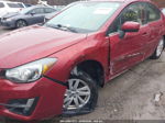 2016 Subaru Impreza 2.0i Premium Red vin: JF1GJAB63GH002300