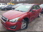 2016 Subaru Impreza 2.0i Premium Red vin: JF1GJAB63GH002300