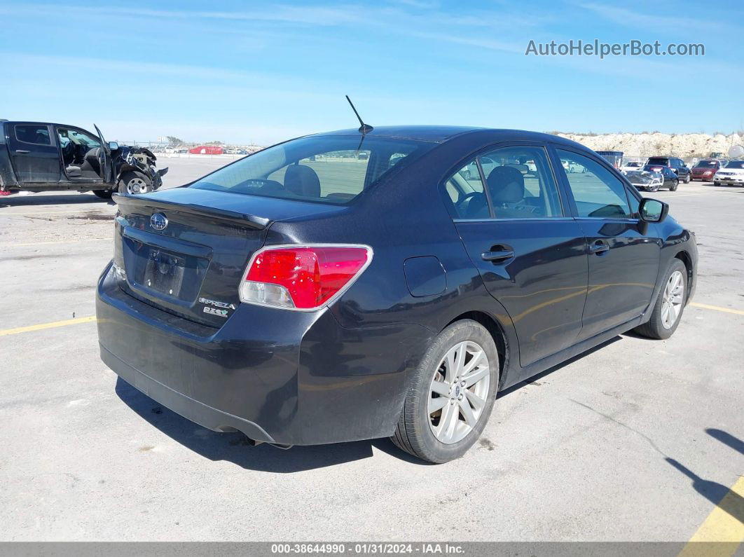 2016 Subaru Impreza 2.0i Premium Black vin: JF1GJAB63GH005777