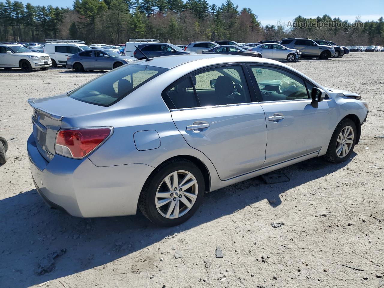 2016 Subaru Impreza Premium Silver vin: JF1GJAB64GH009580