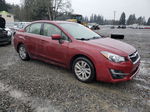 2016 Subaru Impreza Premium Maroon vin: JF1GJAB64GH017680