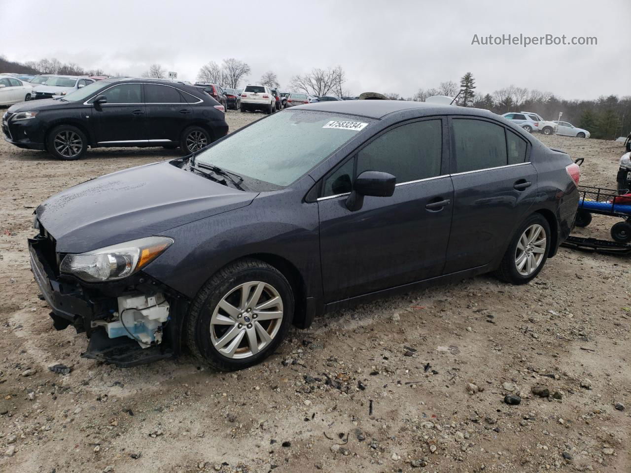 2016 Subaru Impreza Premium Charcoal vin: JF1GJAB64GH017873