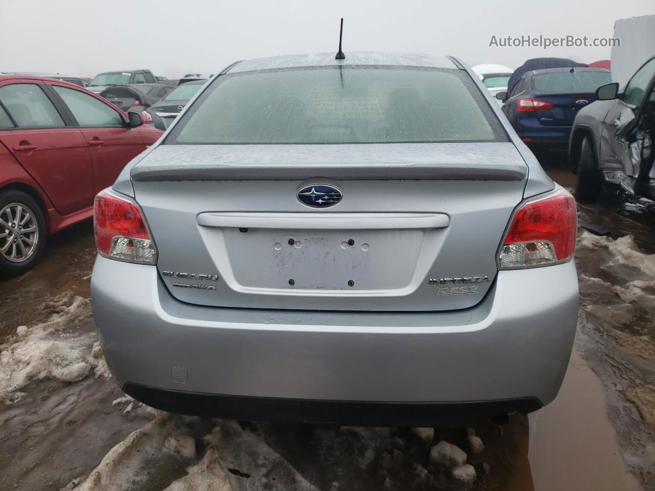 2016 Subaru Impreza Premium Silver vin: JF1GJAB66GH004154