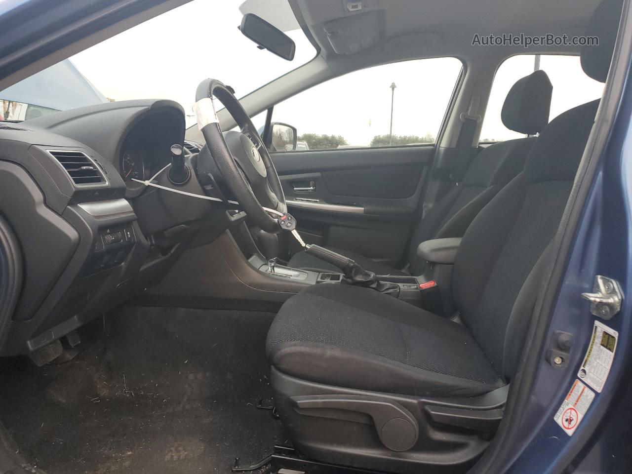 2016 Subaru Impreza Premium Синий vin: JF1GJAB67GH002252