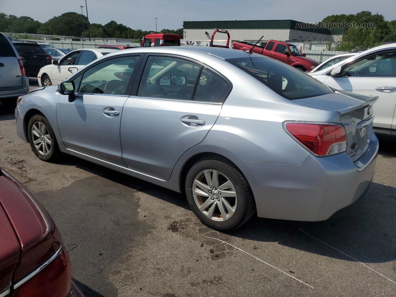 2016 Subaru Impreza Premium Silver vin: JF1GJAB67GH018001