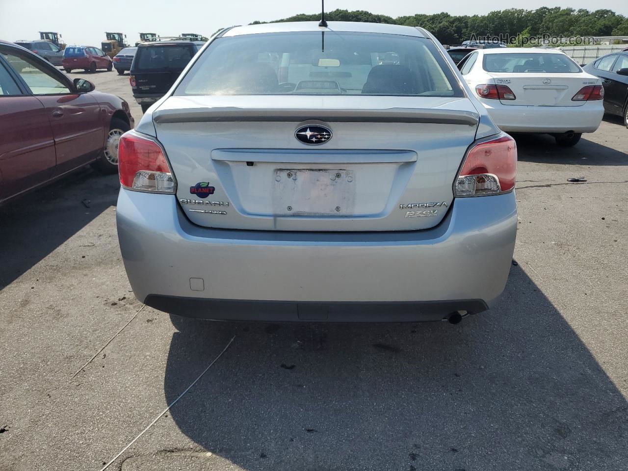 2016 Subaru Impreza Premium Silver vin: JF1GJAB67GH018001