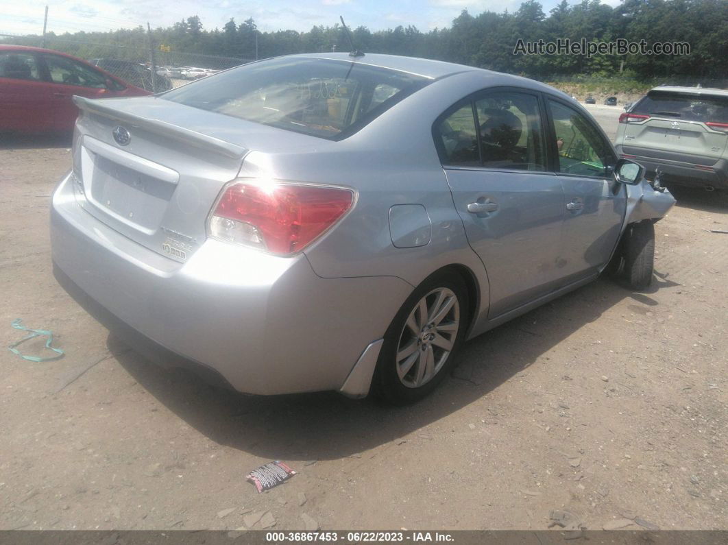 2016 Subaru Impreza Sedan Premium Gray vin: JF1GJAB68GH013227