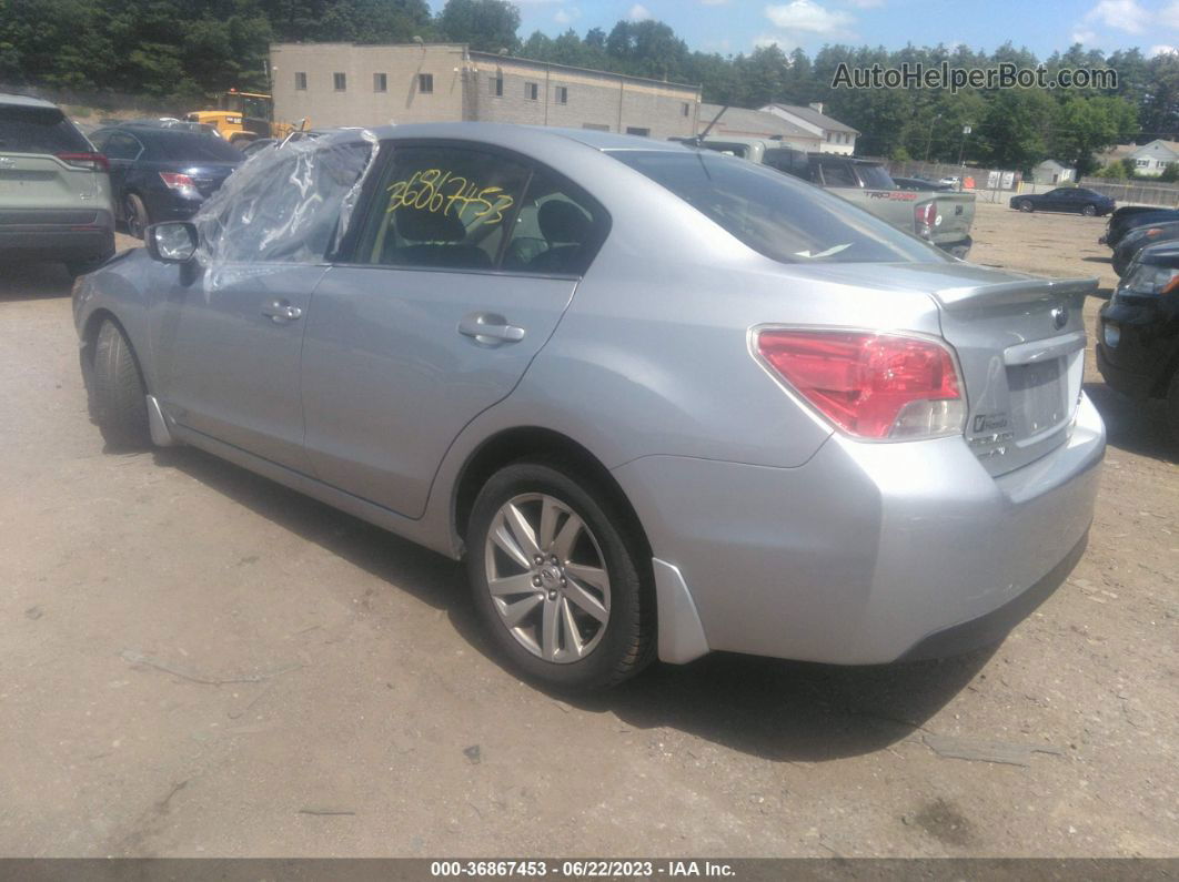 2016 Subaru Impreza Sedan Premium Gray vin: JF1GJAB68GH013227