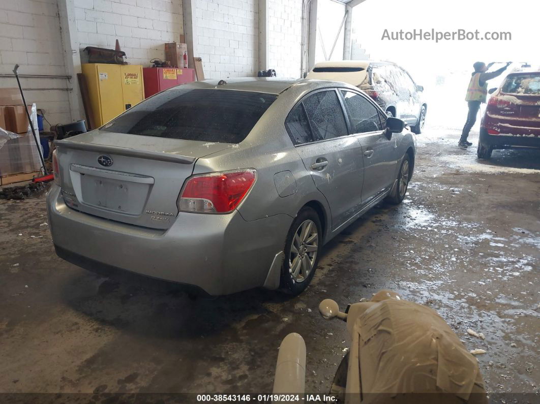 2016 Subaru Impreza 2.0i Premium Silver vin: JF1GJAB68GH014281