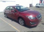 2016 Subaru Impreza Sedan Premium Red vin: JF1GJAB69GH019165