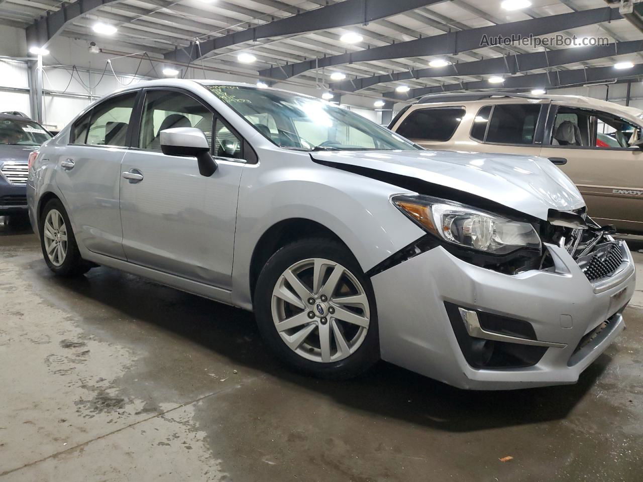 2016 Subaru Impreza Premium Silver vin: JF1GJAB6XGH002018