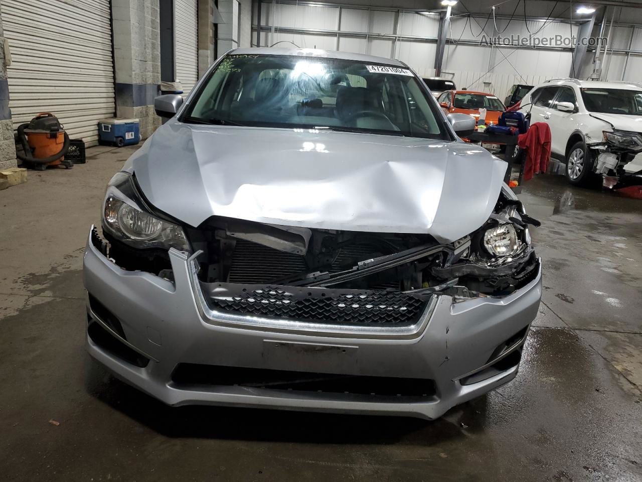 2016 Subaru Impreza Premium Silver vin: JF1GJAB6XGH002018