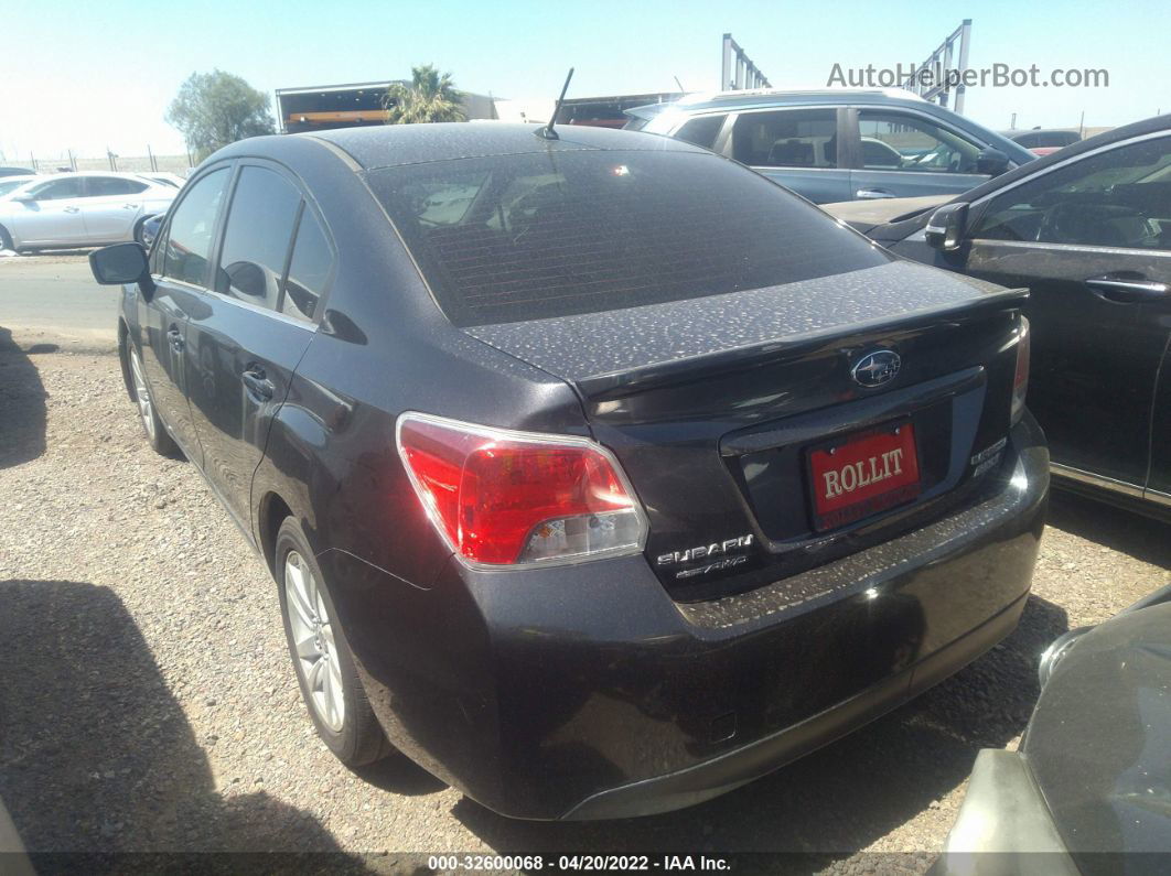 2016 Subaru Impreza 2.0i Premium Gray vin: JF1GJAB6XGH004027