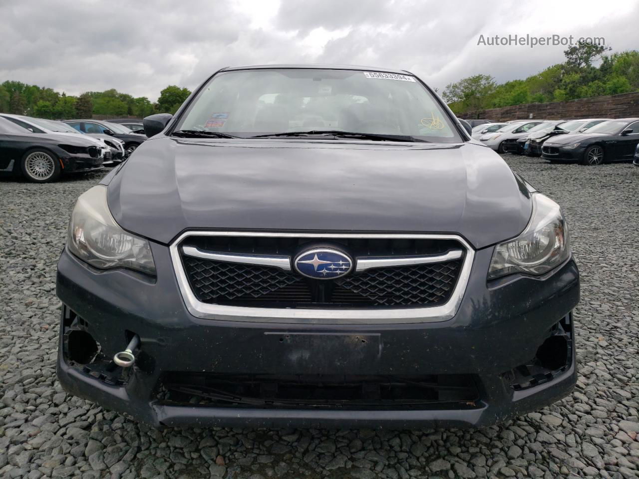 2016 Subaru Impreza Premium Charcoal vin: JF1GJAB6XGH016923