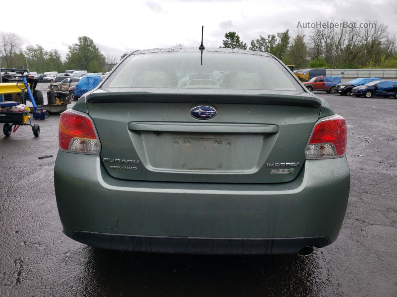 2016 Subaru Impreza Premium Plus Green vin: JF1GJAF60GH019713