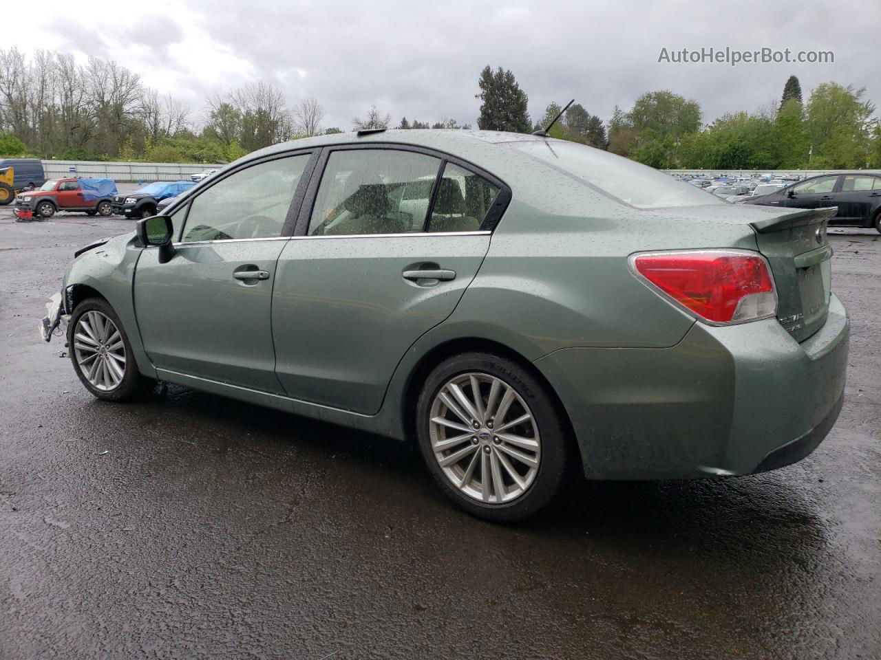 2016 Subaru Impreza Premium Plus Green vin: JF1GJAF60GH019713